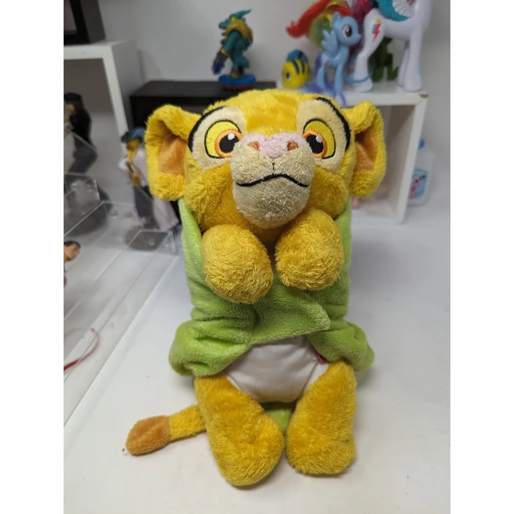 Disney Baby‎ Simba The Lion King Purs/Purrs When Squeezed w/ Blanket