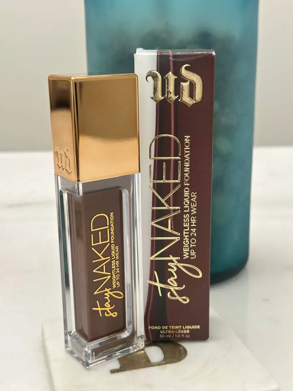 Urban Decay Stay Naked Foundation 90WR Deep Warm Red Matte 1oz New Discontinued
