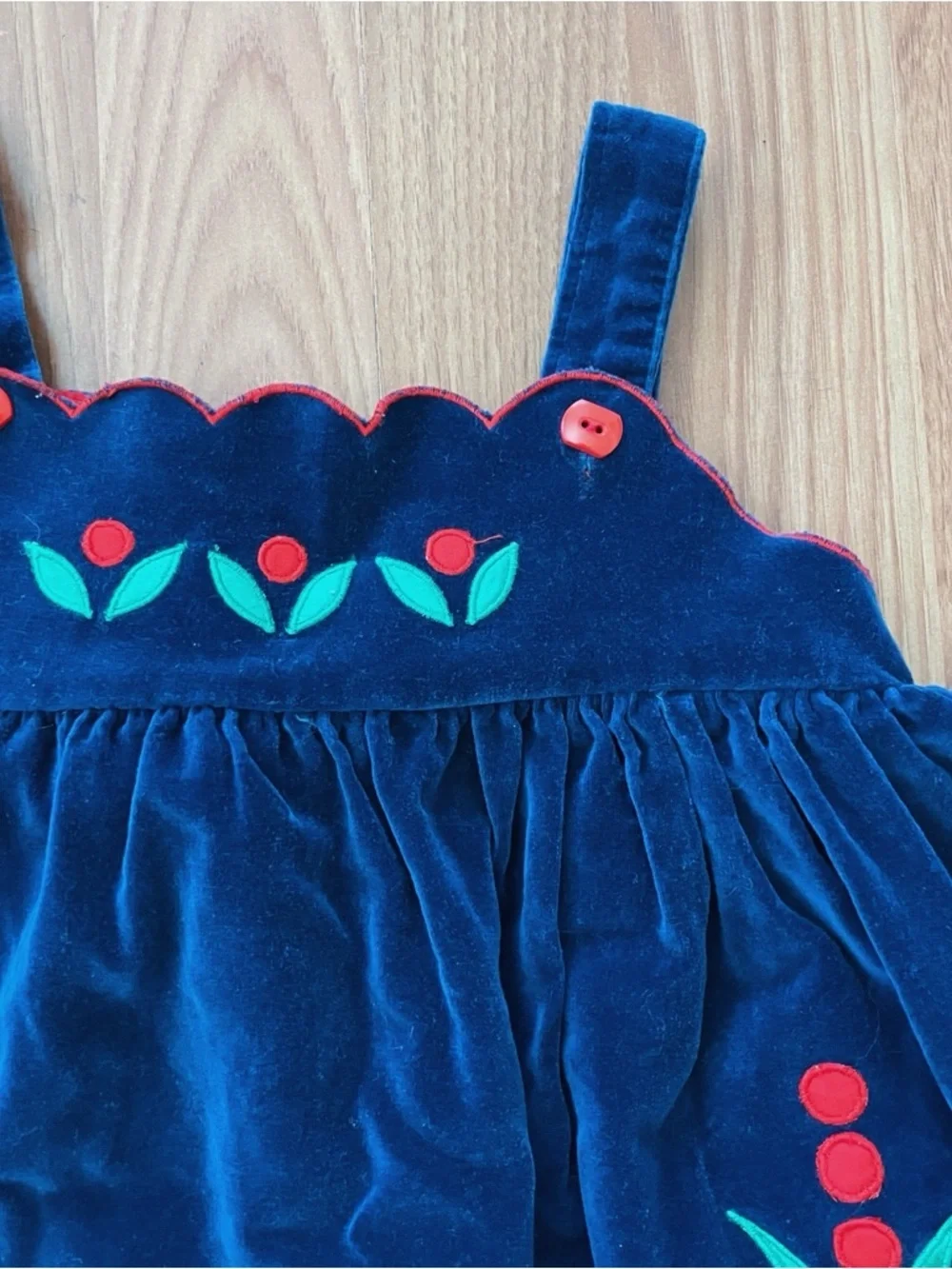 Vintage navy blue