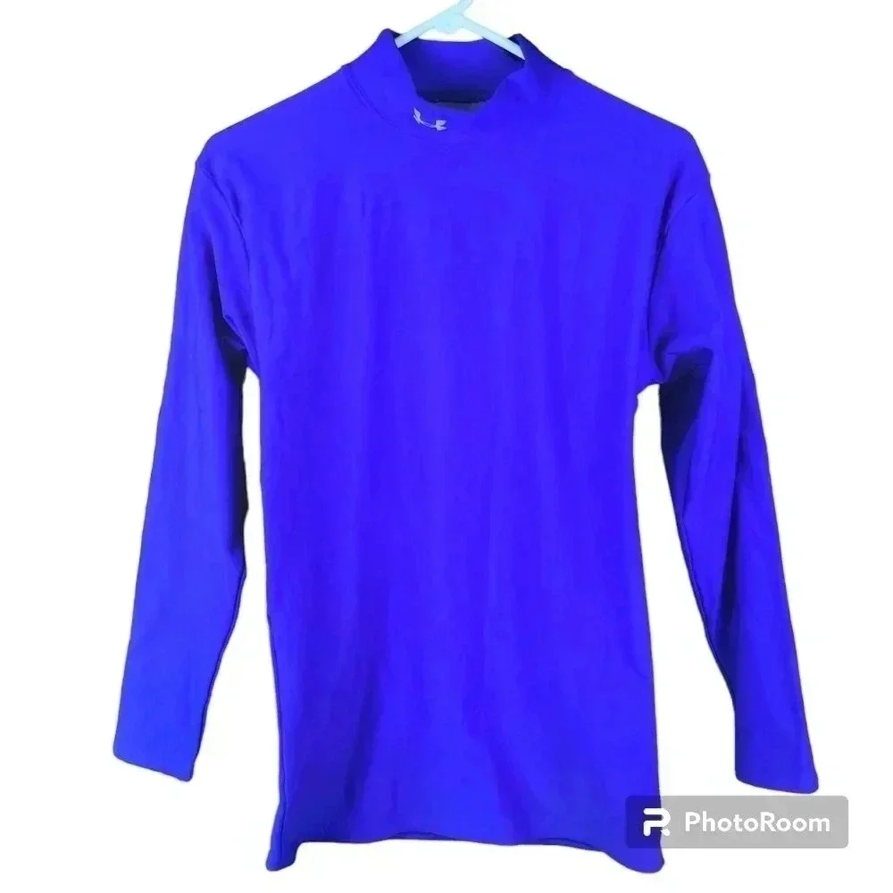 Under Armour heat gear mock neck shirt