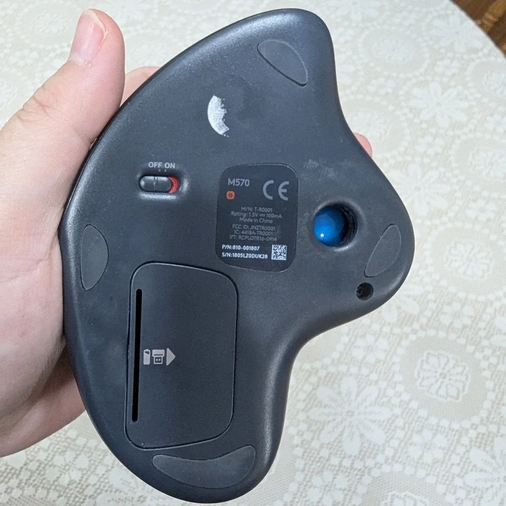 Logitech m570 wireless