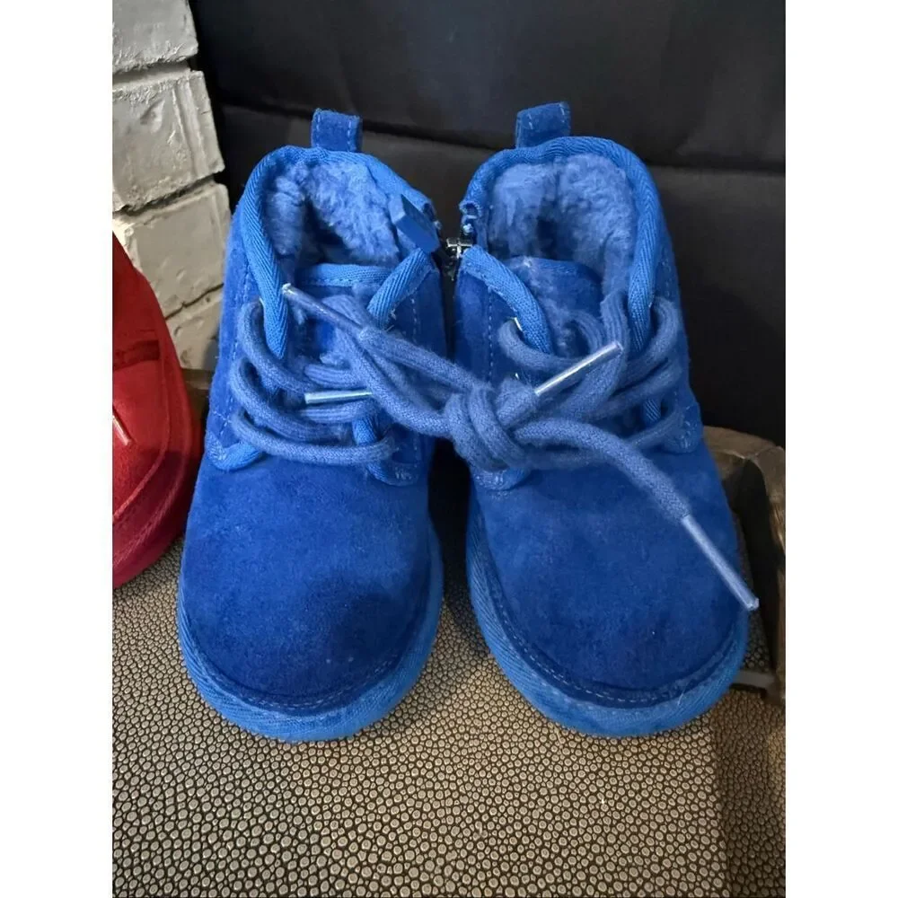 UGG Neumel II Boot Toddler 'Royal Blue' 7C-toddler