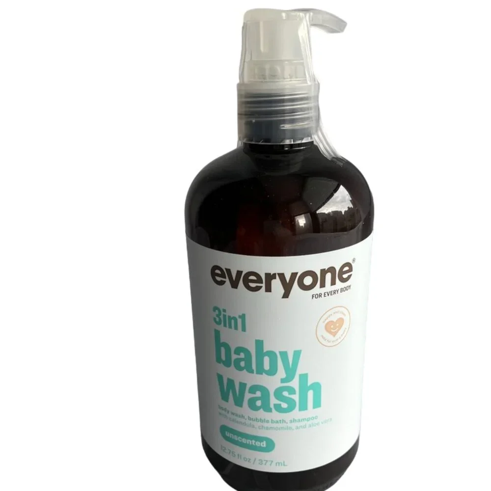 Everyone 3 in 1 BABY WASH unscented 12.75 fl oz