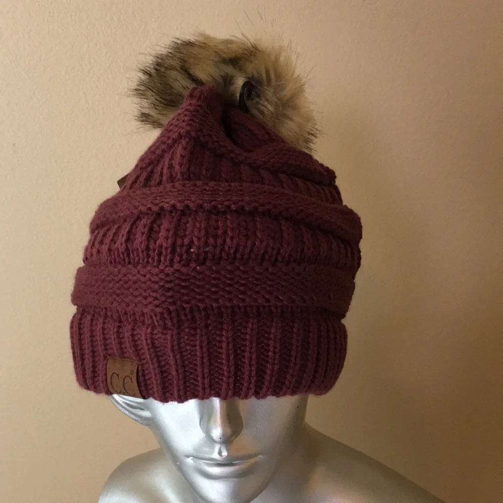 C.C knit beanie