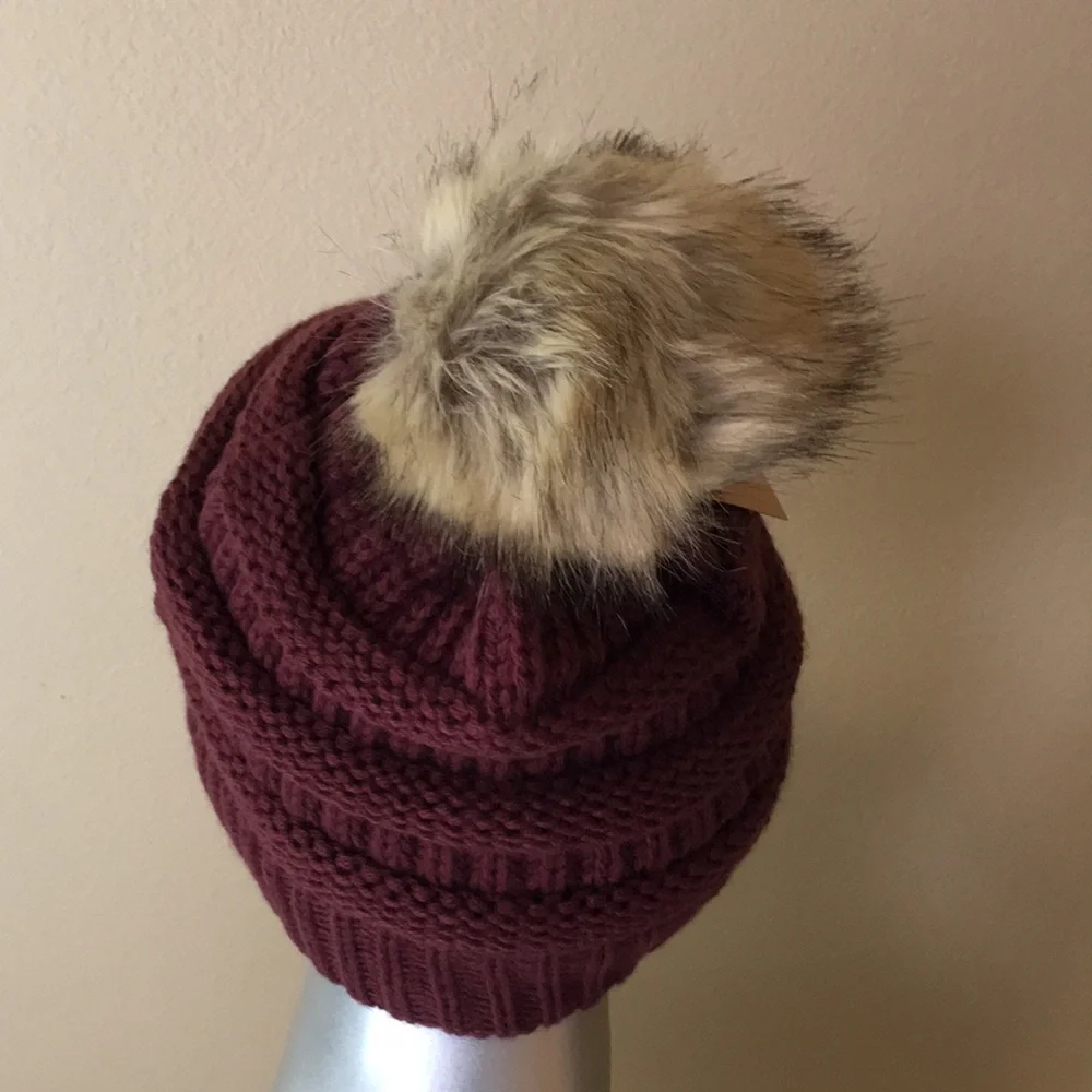 C.C knit beanie