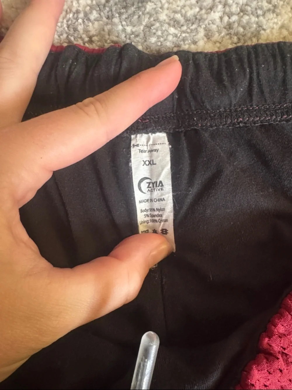 ZYIA breathable mesh