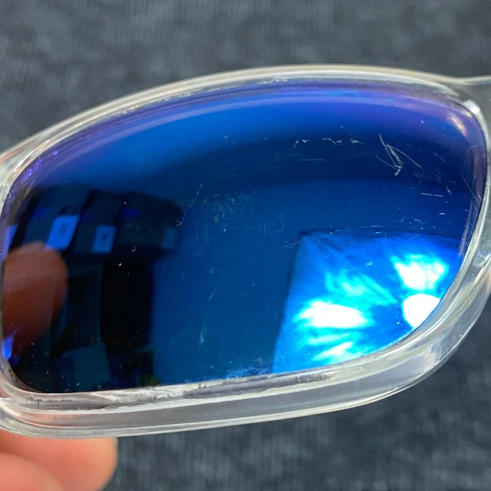 Oakley see scratches