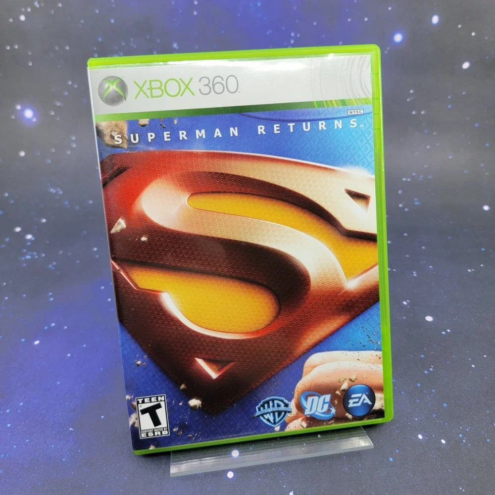 Superman Returns Xbox 360 Game DC Comics EA Games Complete with Manual CIB