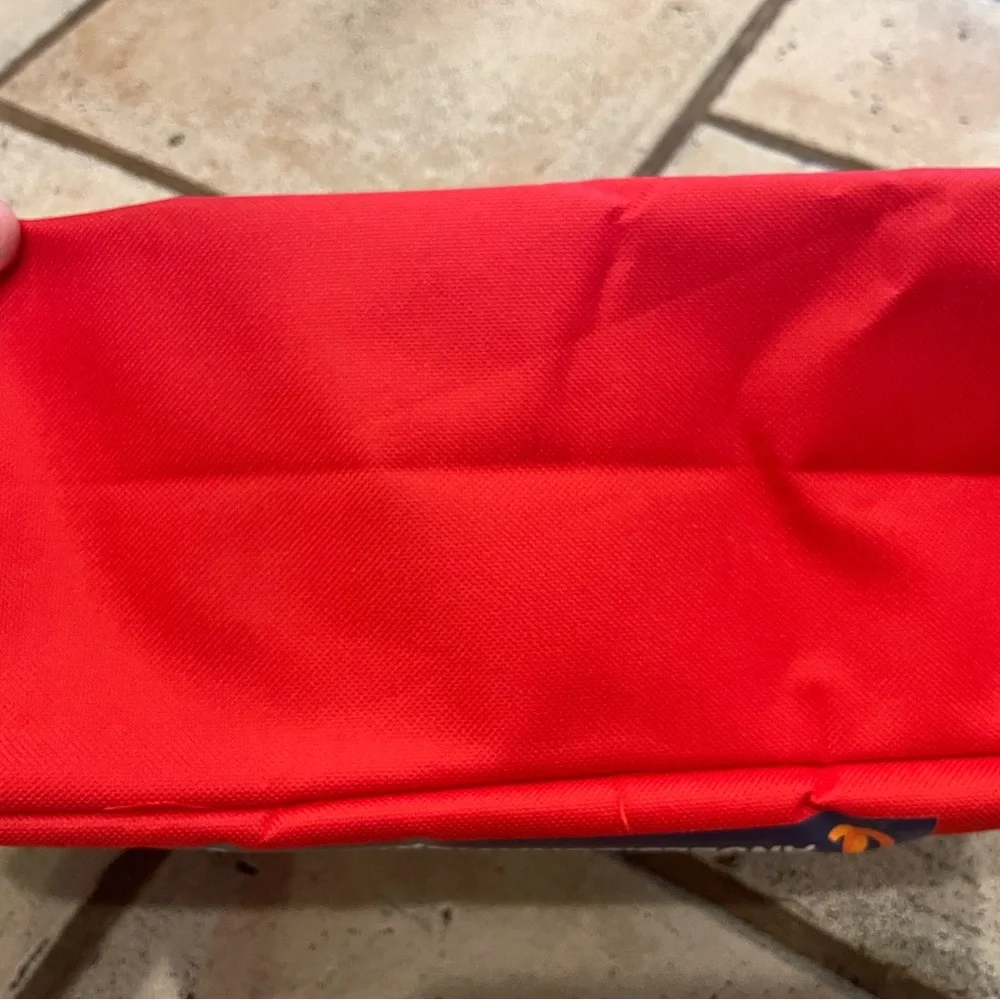 NEW Red MLB Los Angeles Angels & Anaheim Ducks Cooler Duffel Bag NWOT