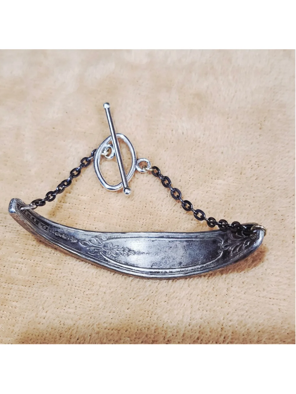 Unbranded handmade silver