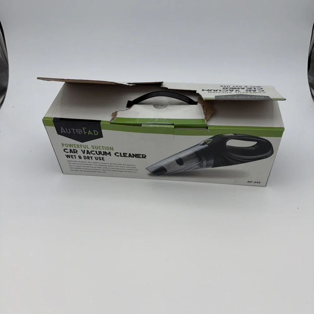 NEW Auto•Fad Powerful Suction Car Vacuum Cleaner Wet & Dry Use AF-345 12v 2800PA