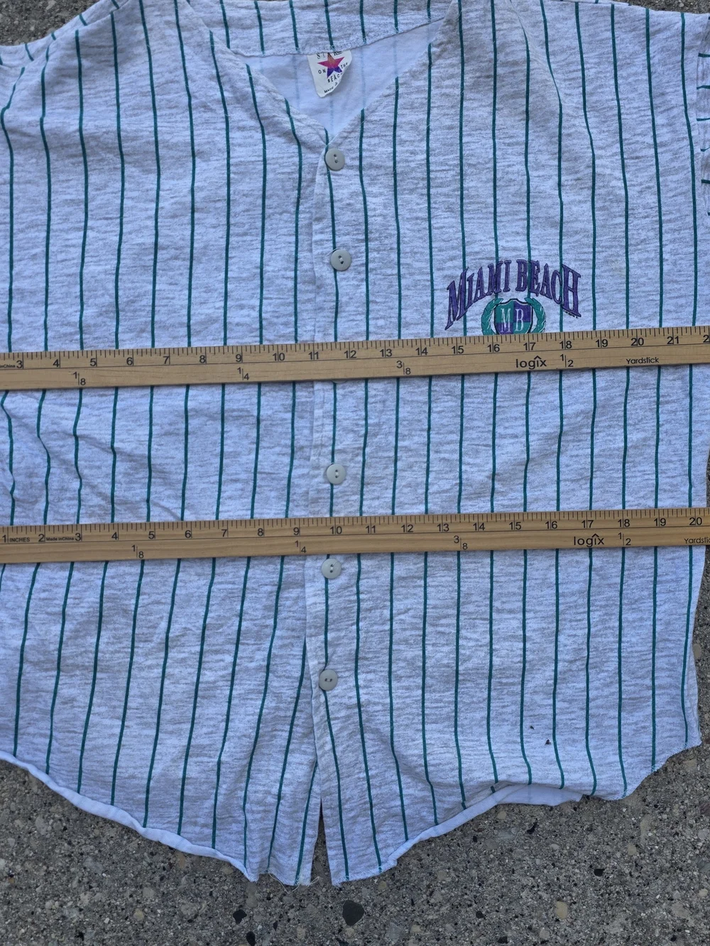 Stars On The Beach pinstripes vintage