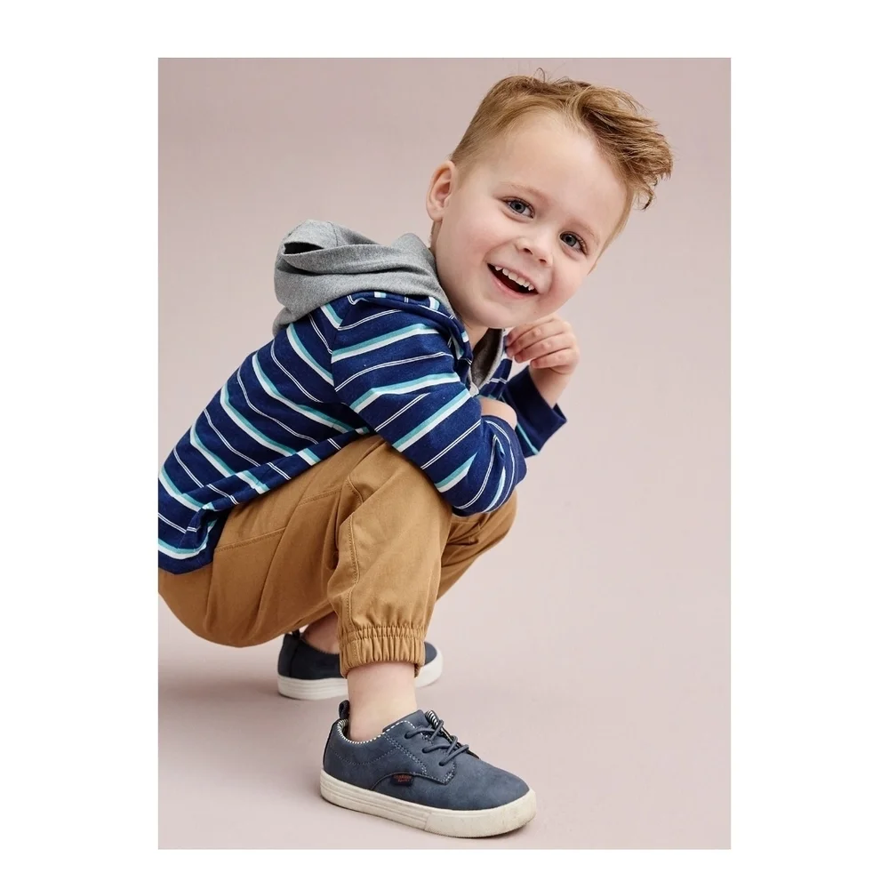 Carters navy striped
