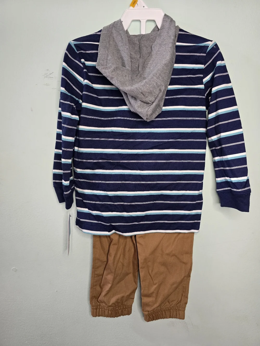 Carters navy striped