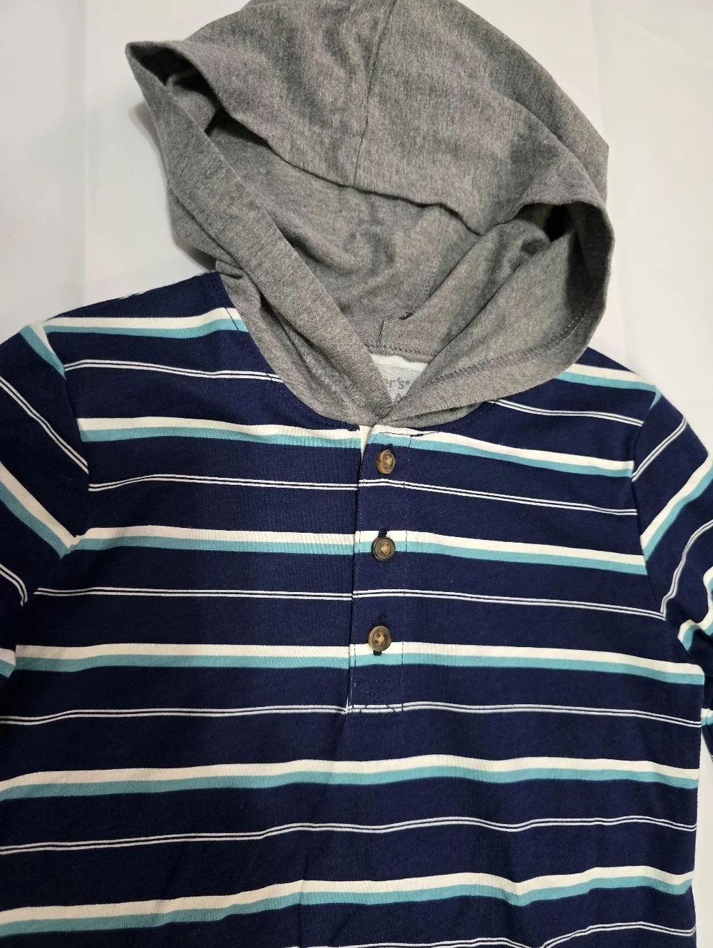 Carters navy striped