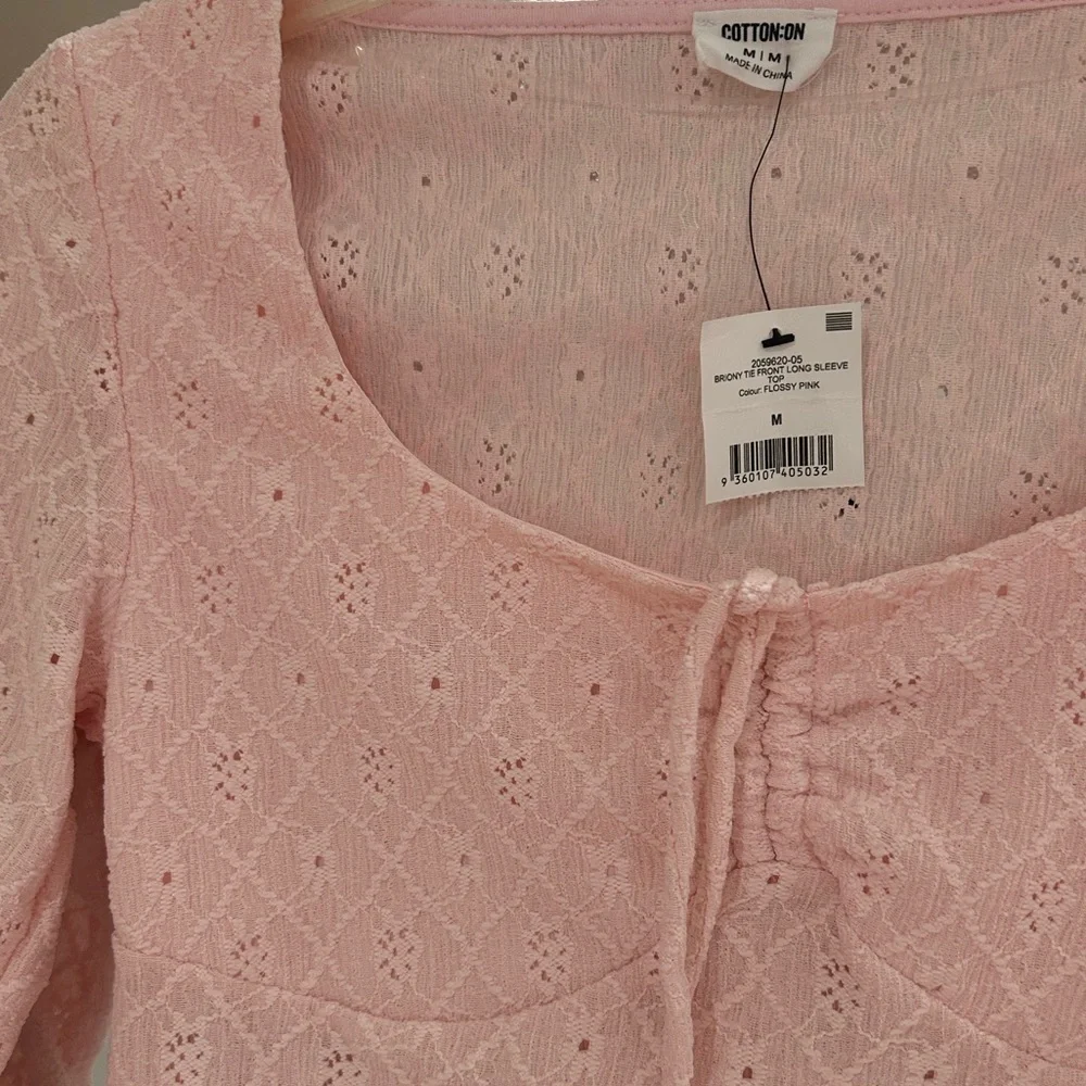 Cotton On pink eyelet