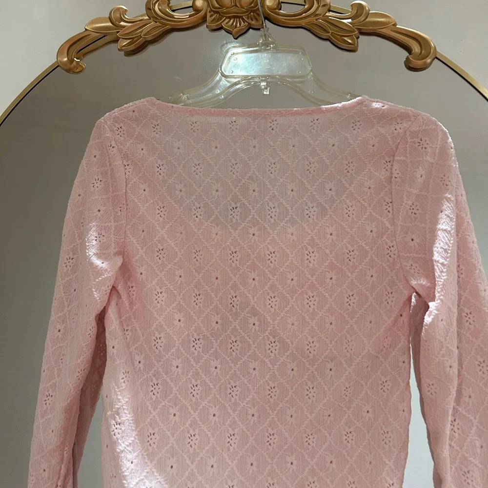 Cotton On pink eyelet