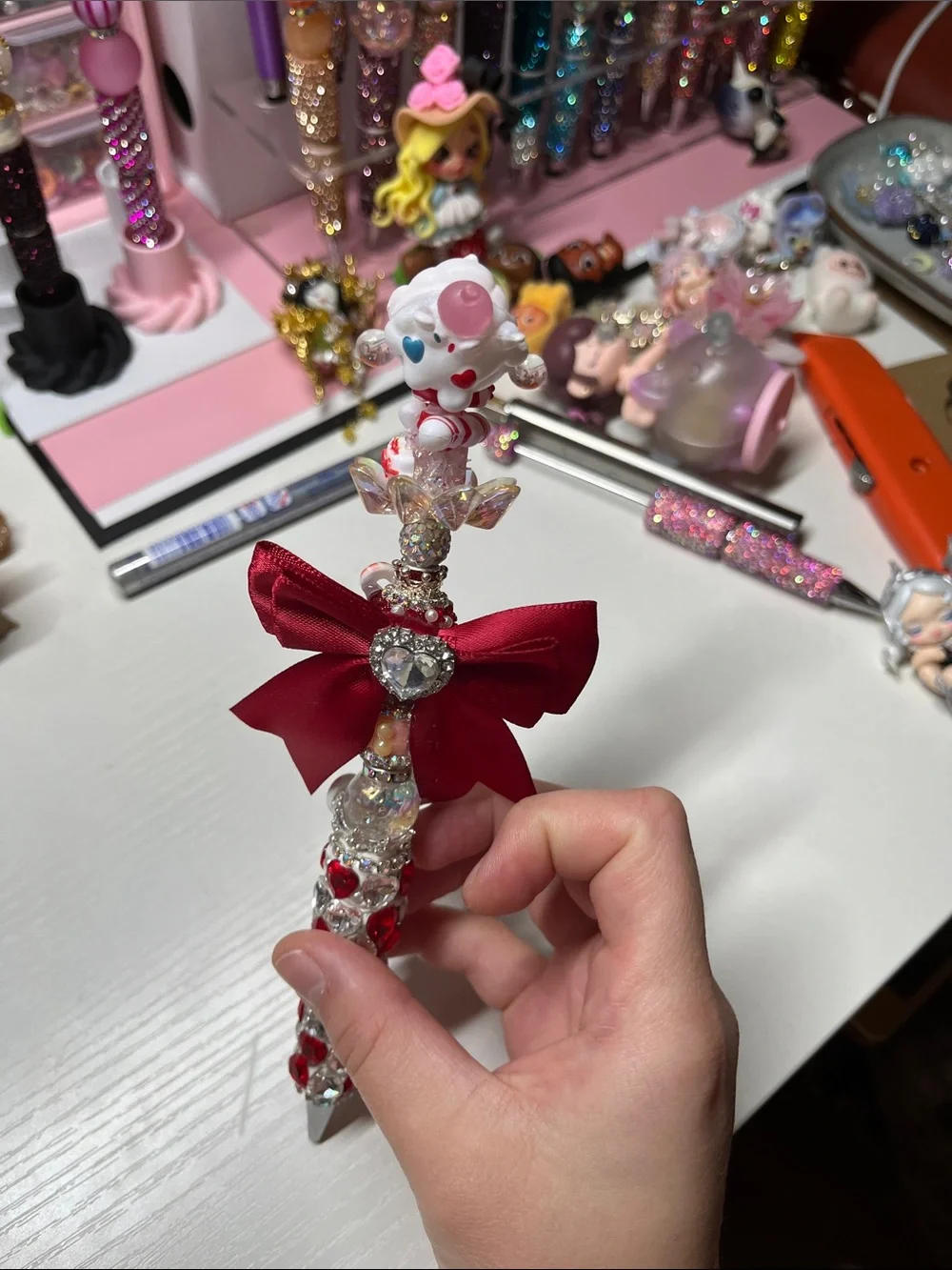 Handmade comes beaded