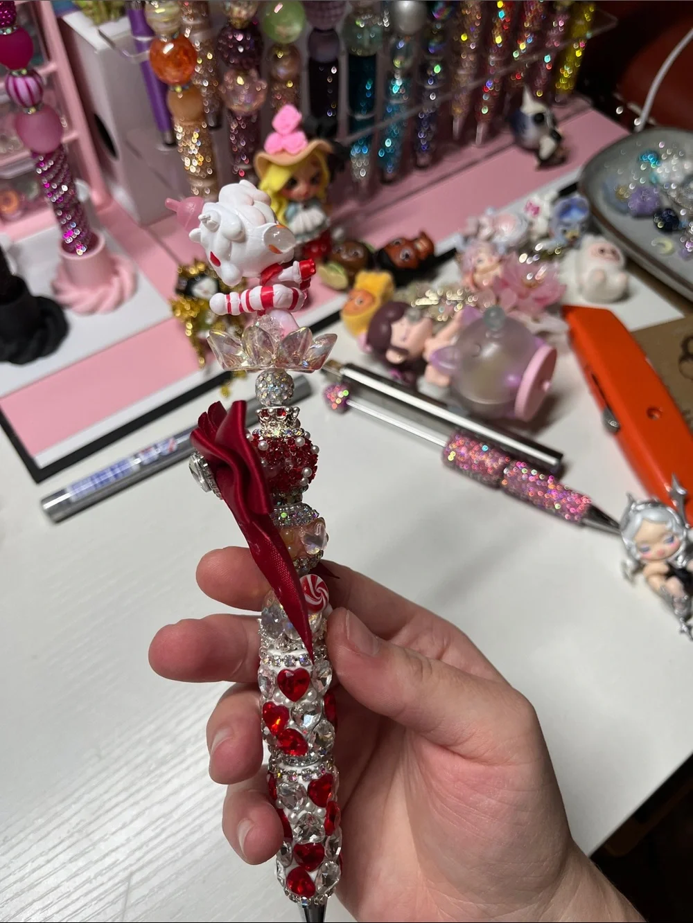 Handmade refill beaded