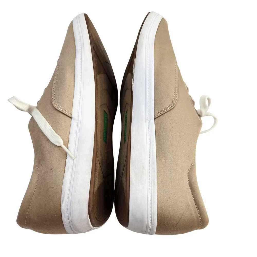 Grasshoppers Ortholite Tan Canvas Lace‎ Up Sneakers Women's Size 11 N