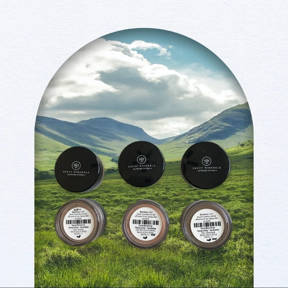 Savvy Mineral Eyeshadow Inspire Best Kept Secret‎ Determine Lot of 3 Eye …