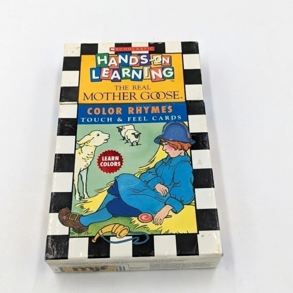 Hands On Learning The Real Mother Goose Color Rhymes Touch Feel Cards