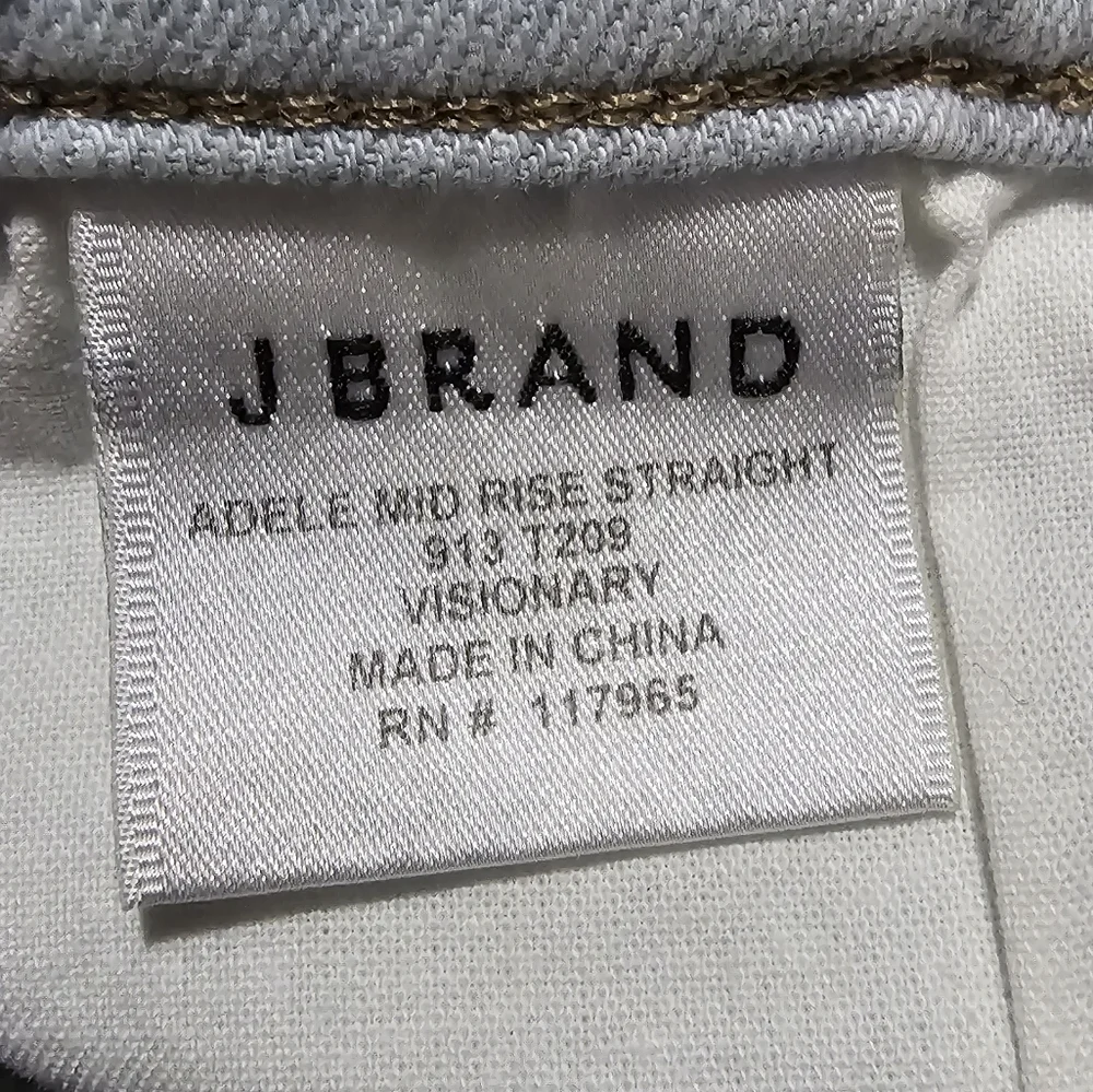 J Brand midrise waist