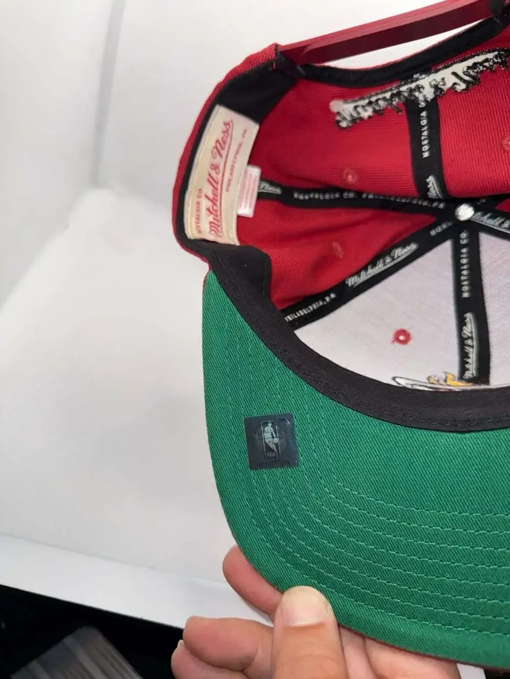 Mitchell & Ness sticker some team