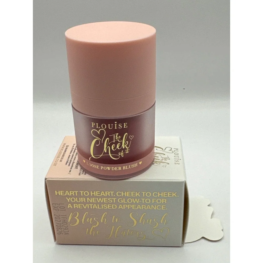 P Louise‎ The Cheek of It Loose Powder Blush Red Velvet 8g New with Box