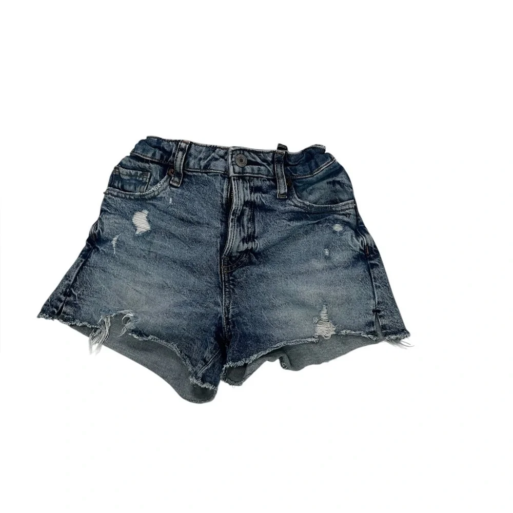 GAP Kids Denim Distressed Shorts