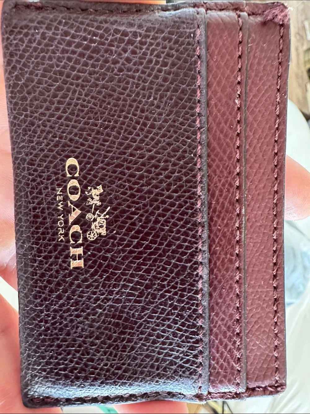 Coach front slots two