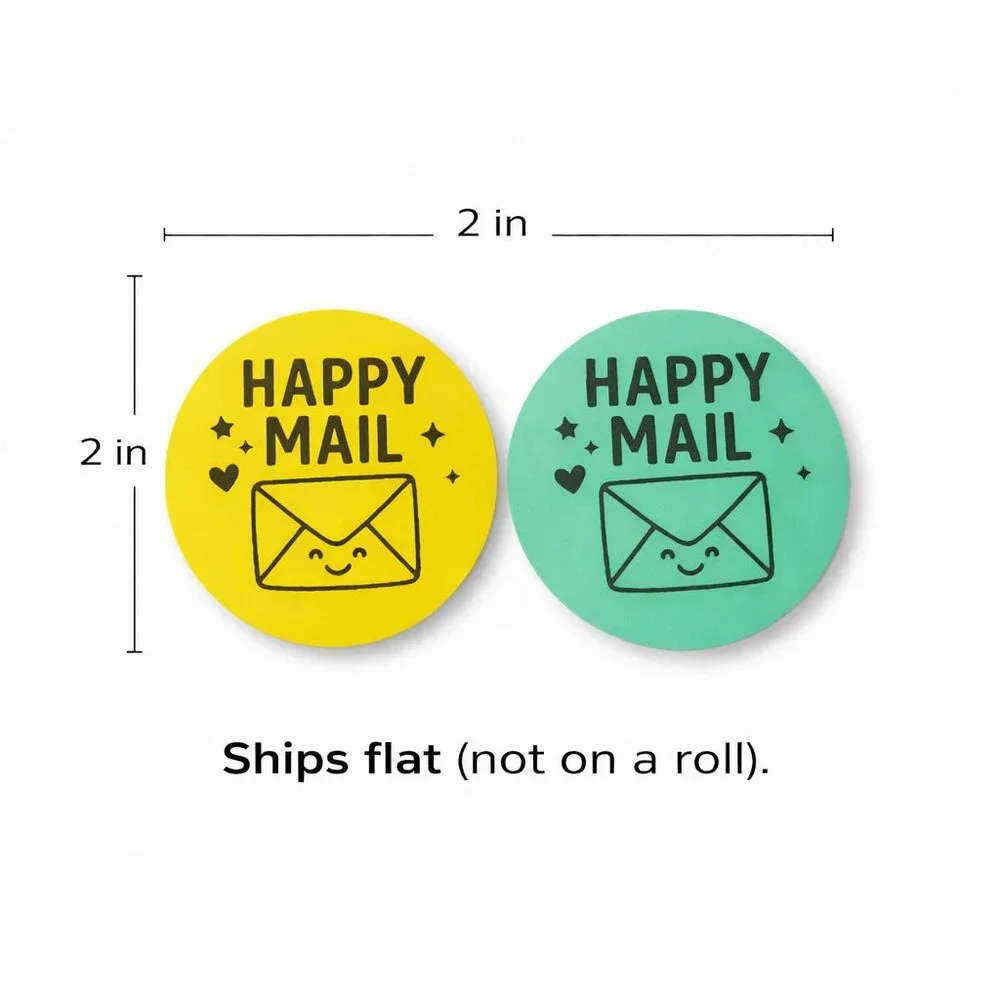 Handmade cheerful “happy