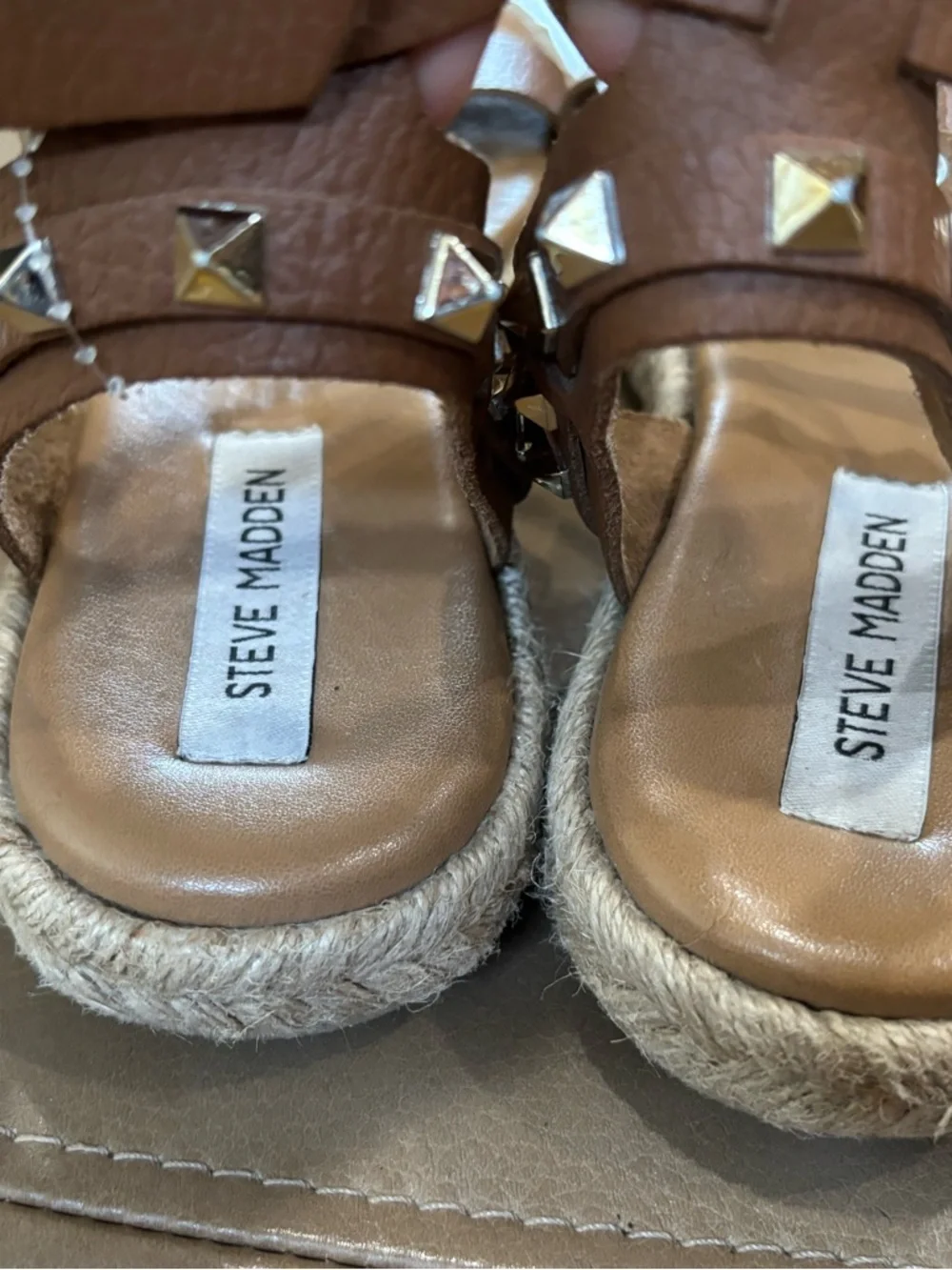 Steve Madden tan leather