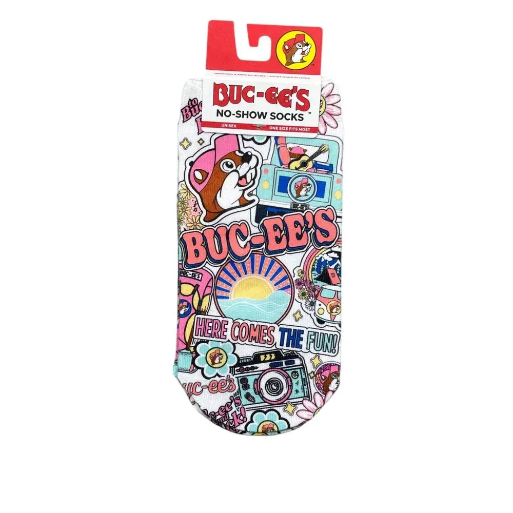 Buc-ee's‎ NEW Socks No Show Womens One Size