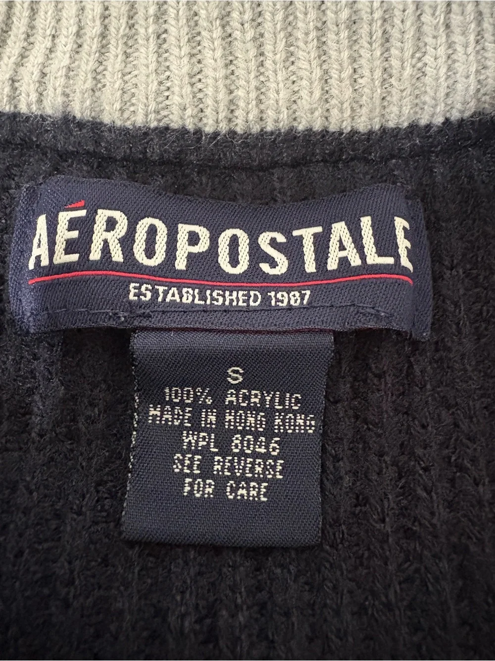Aeropostale classic rib