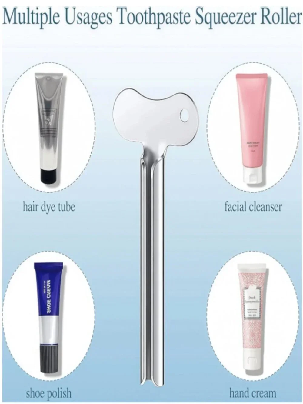 Toothpaste Squeeze Keys 2‑pack heavy‑duty