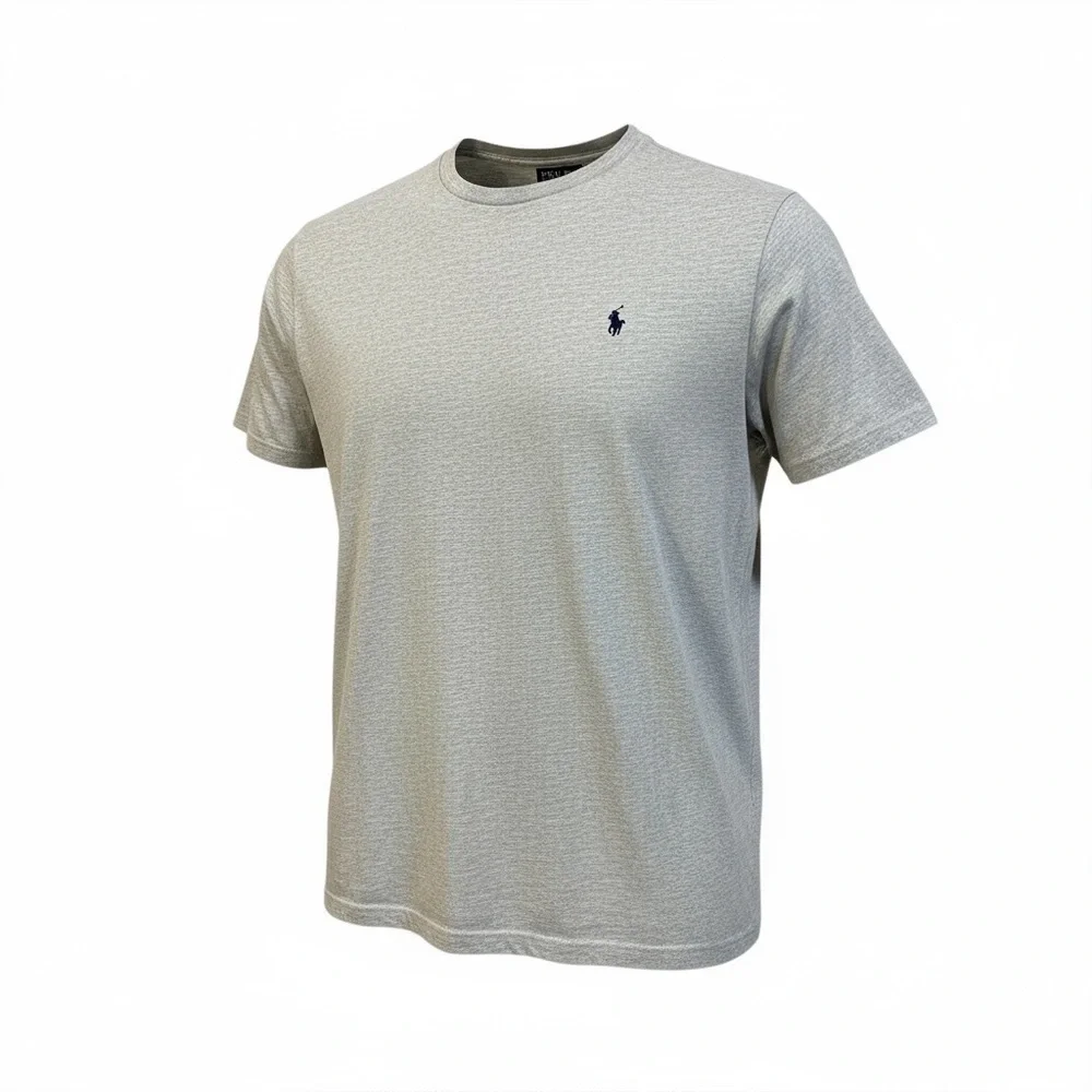 POLO RALPH LAUREN XXL Heathered Gray Short Sleeve Tee R $60