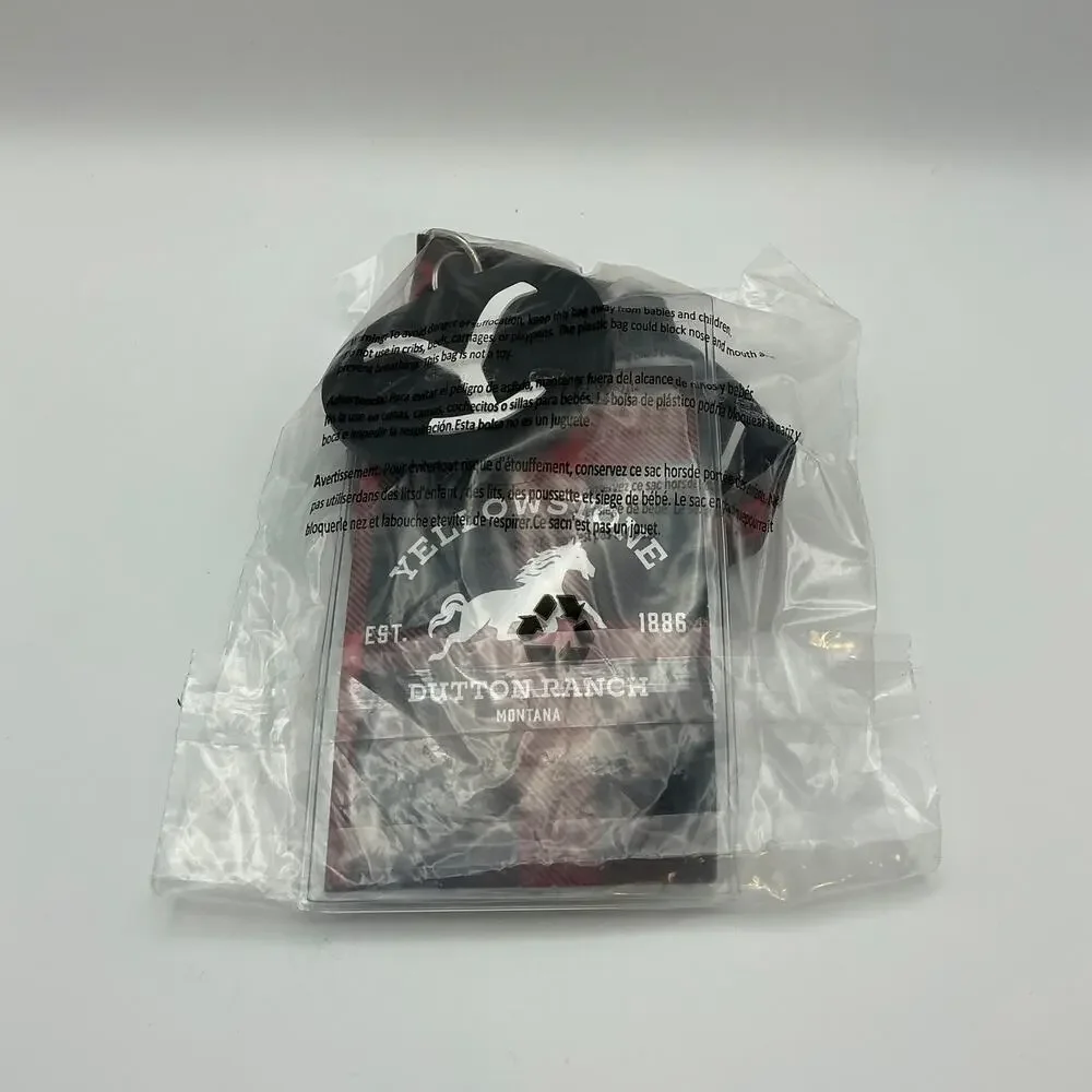NWT - Yellowstone Dutton Ranch Lanyard Badge Holder Keychain