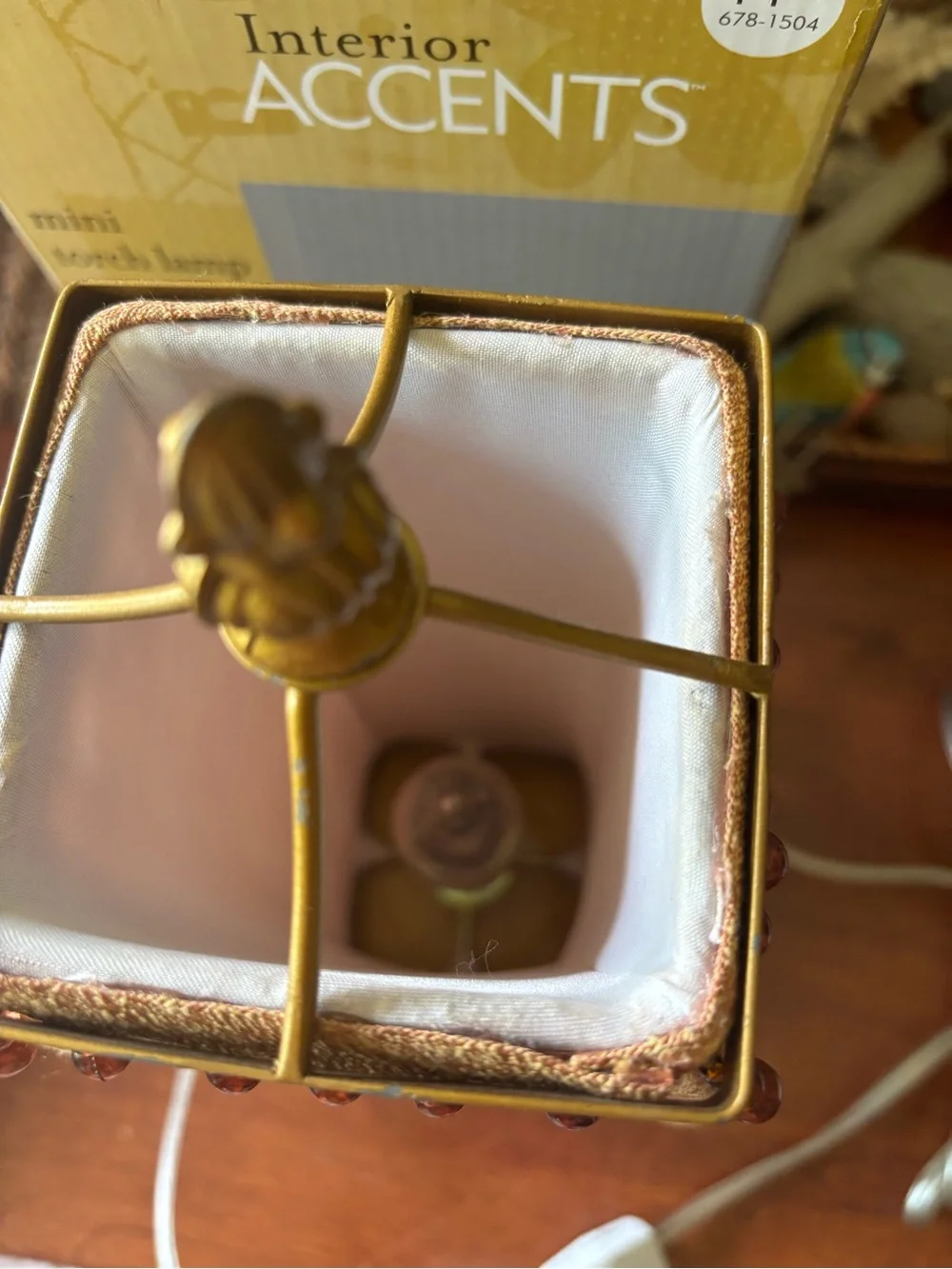 Interior Accents lamp itself
