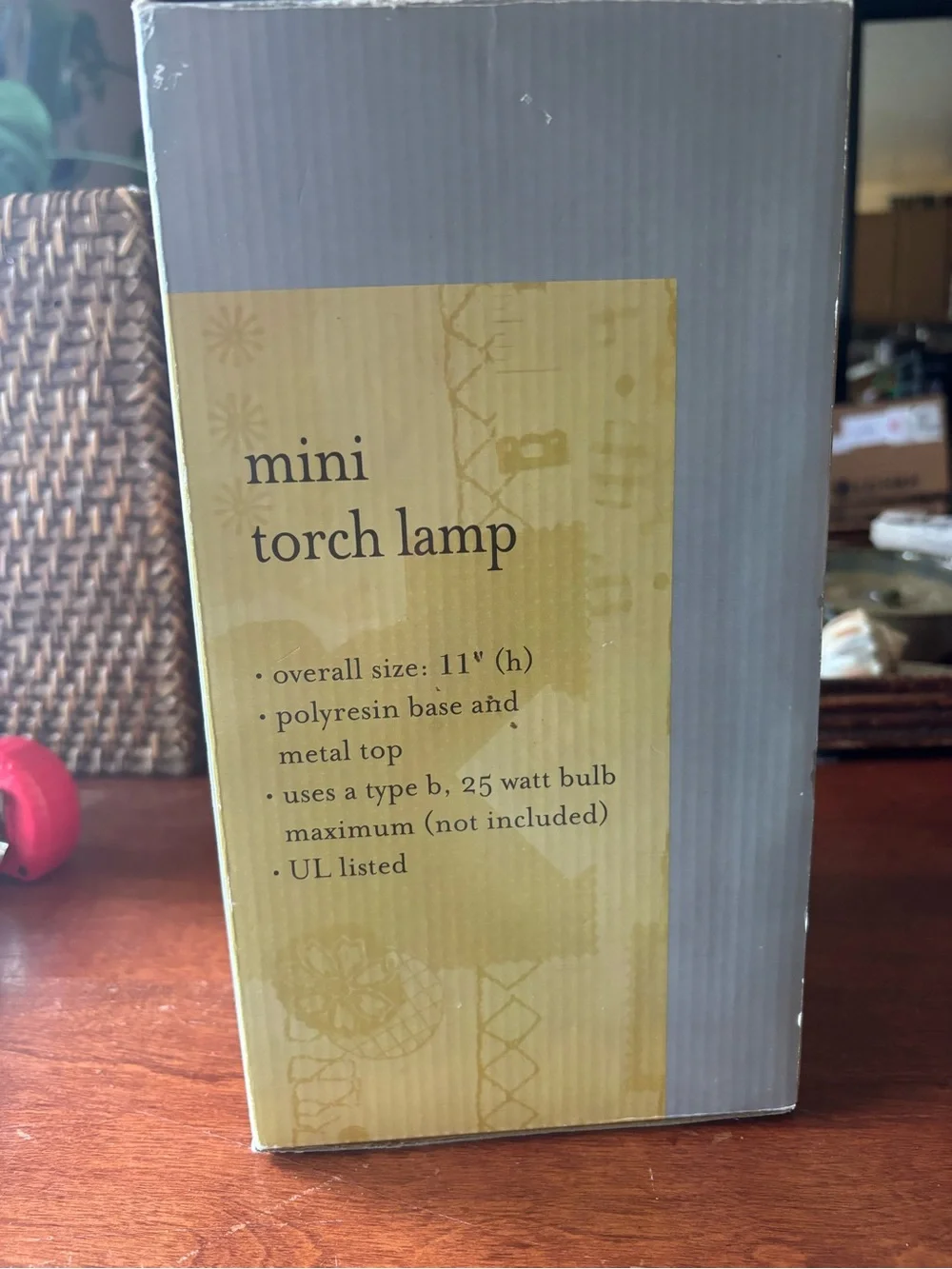 Interior Accents lamp itself