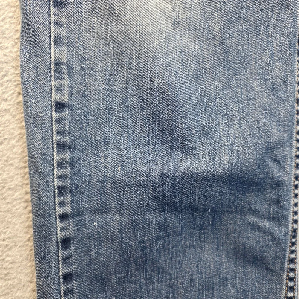 Levis‎ 505 Regular Fit Jeans Mens Blue 38x34 Straight Leg Medium Wash