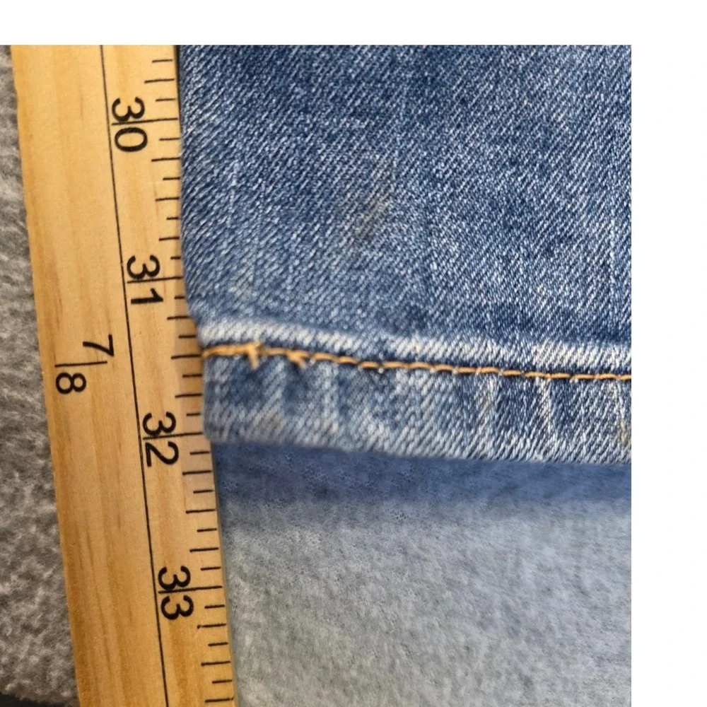 Levis‎ 505 Regular Fit Jeans Mens Blue 38x34 Straight Leg Medium Wash
