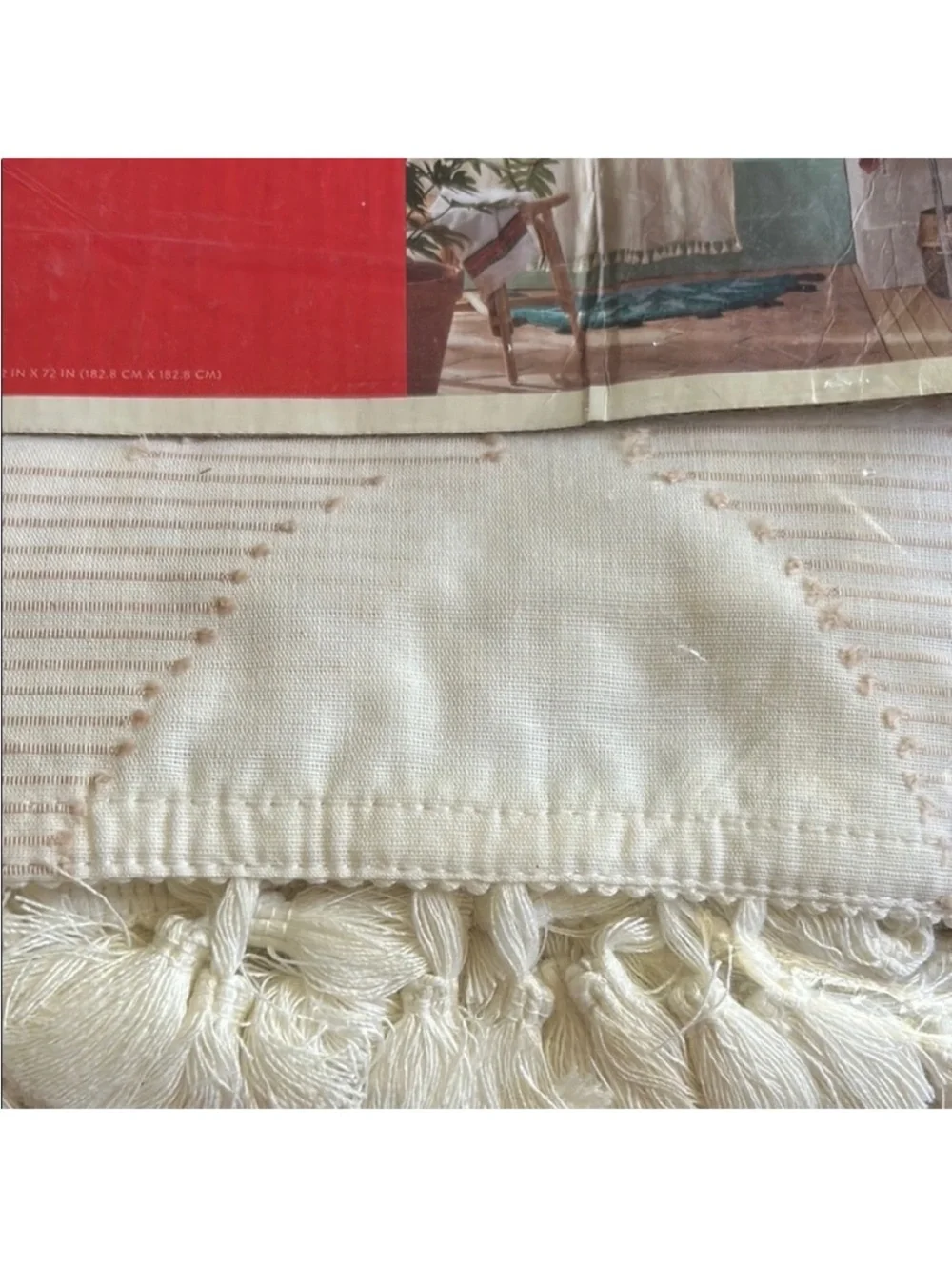 Opalhouse cream curtain