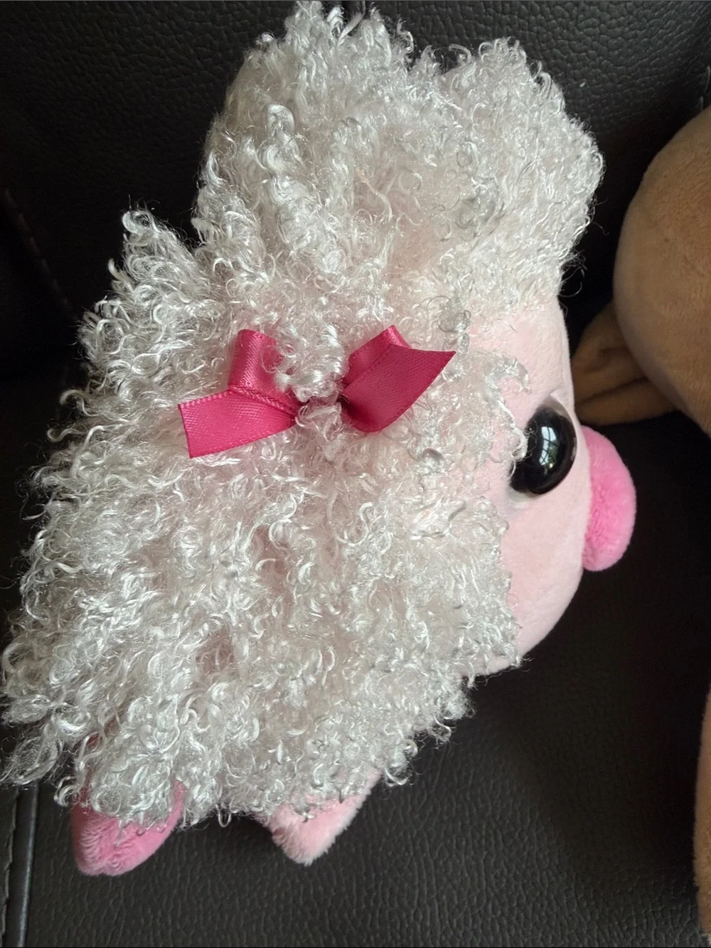 Set of Two Plush Puppy Puppets