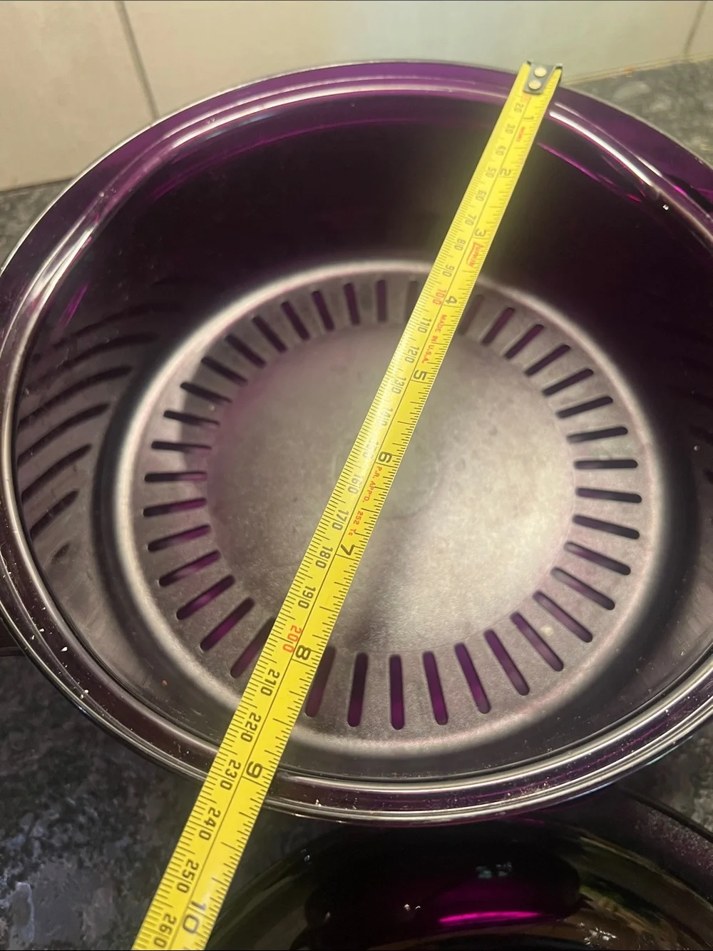 Tupperware this purple
