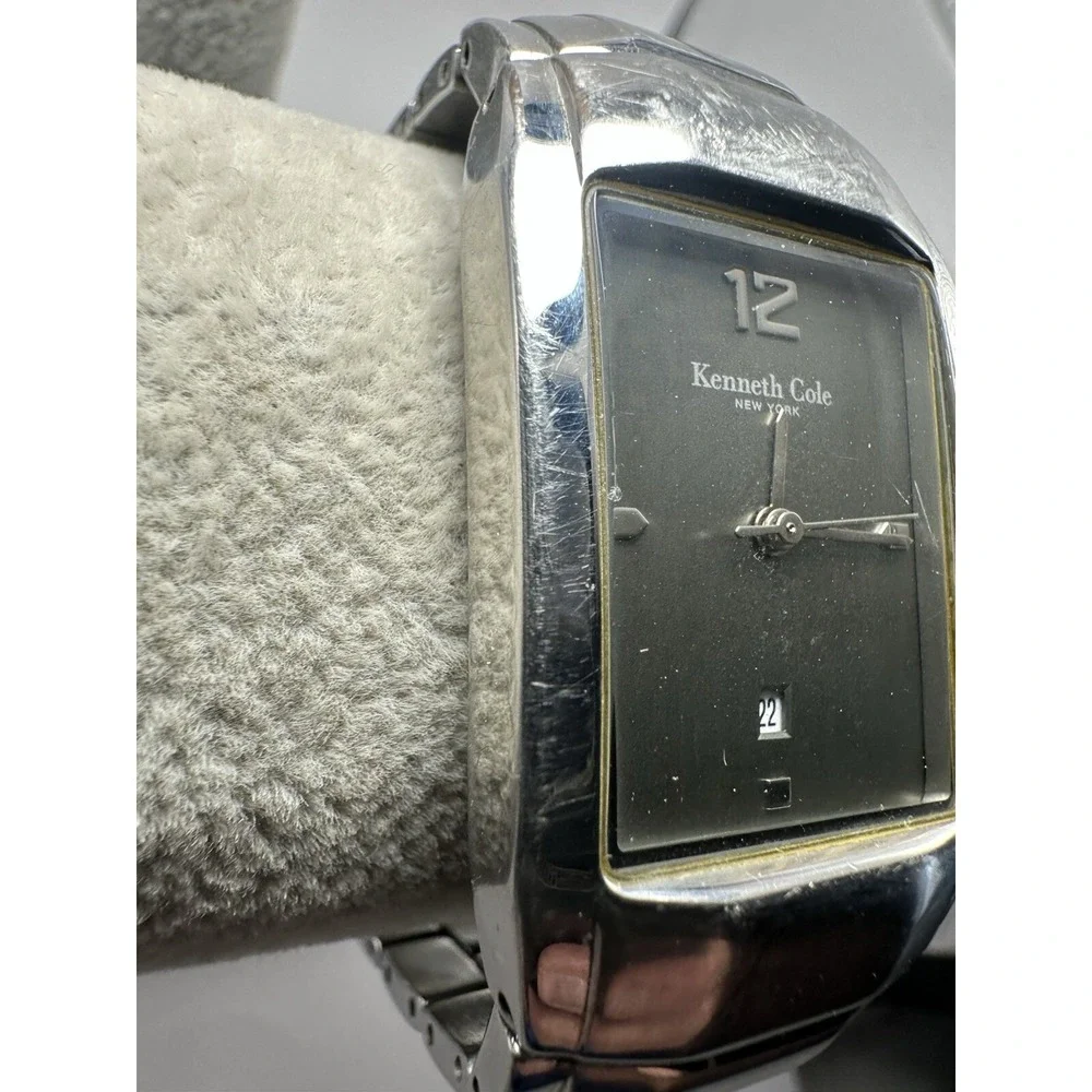 Kenneth Cole KC3270 Mens‎ Watch New Battery 26MM 7.75