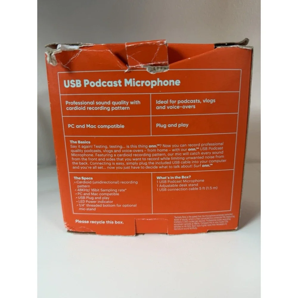 Onn open box