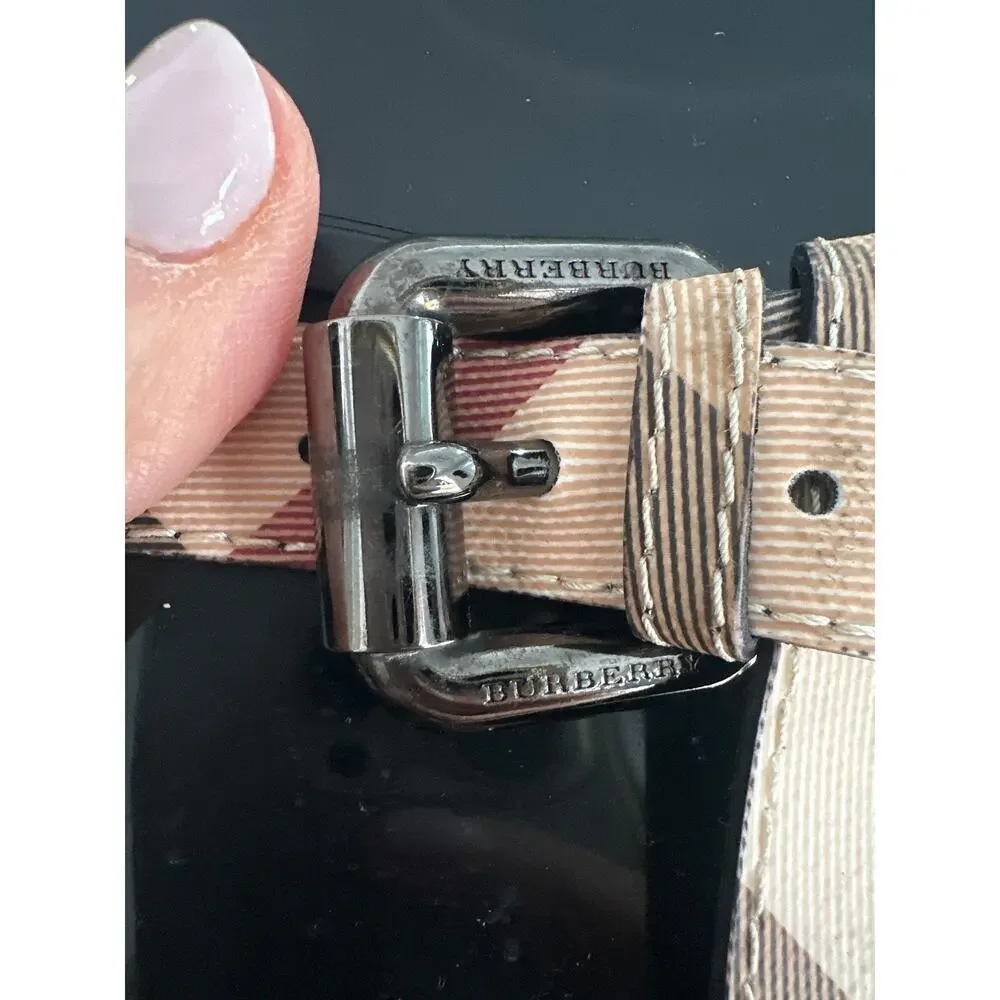 Burberry light belt size