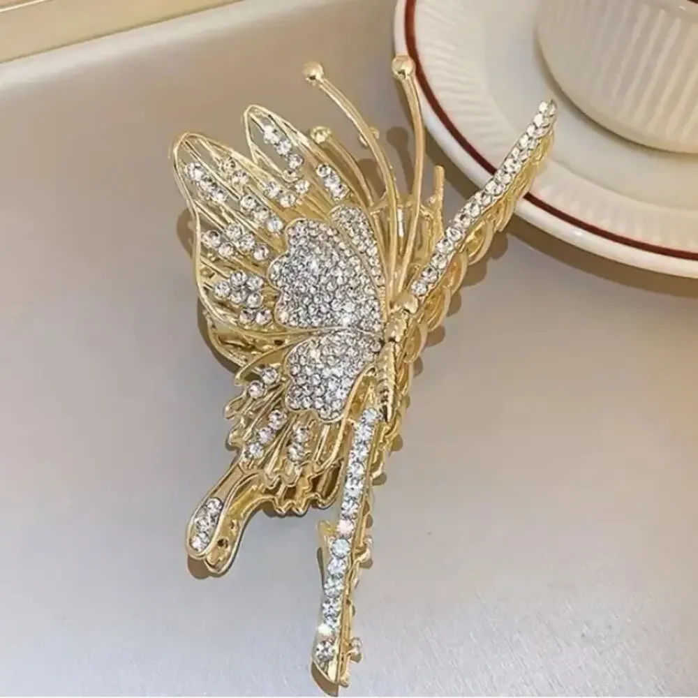 N/A gold rhinestone