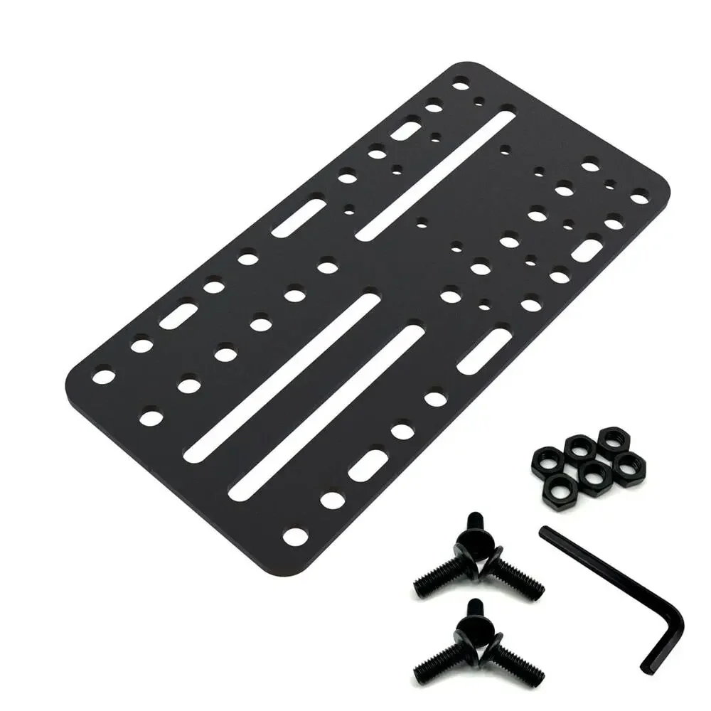 Universal Desk/Chair Mount Bracket Plate for USB Handbrake, SIM Racing Shifter